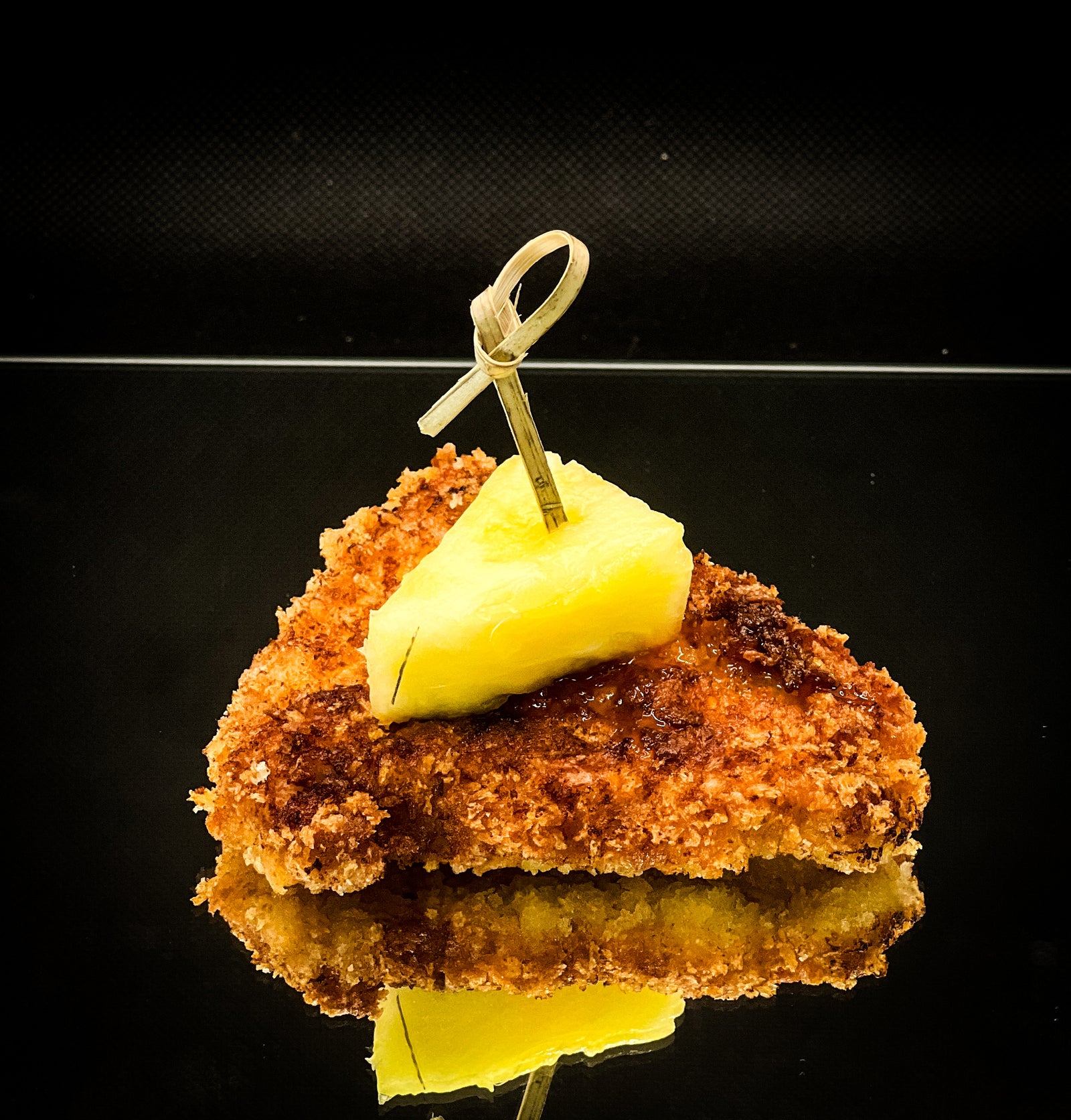 Mini Schnitzel Süß-Sauer-Spieß