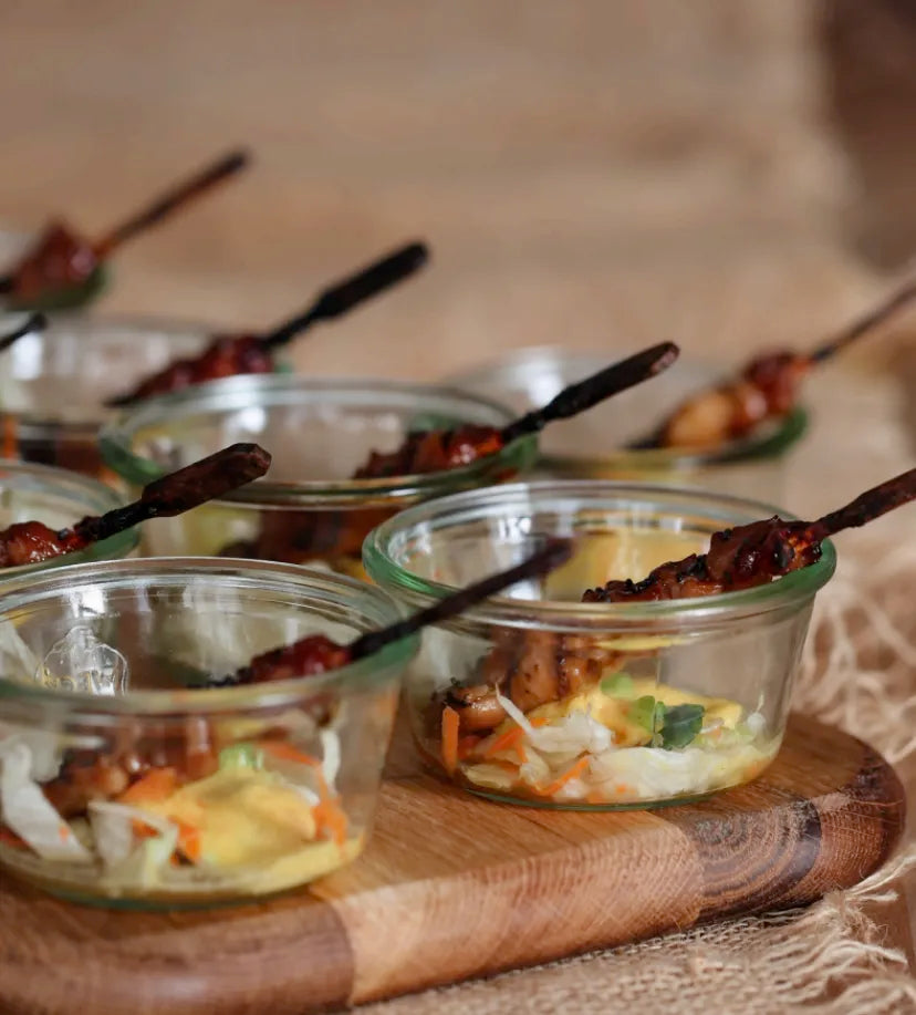 Fingerfood im Glas aus dem Business Bites Smart Angebot