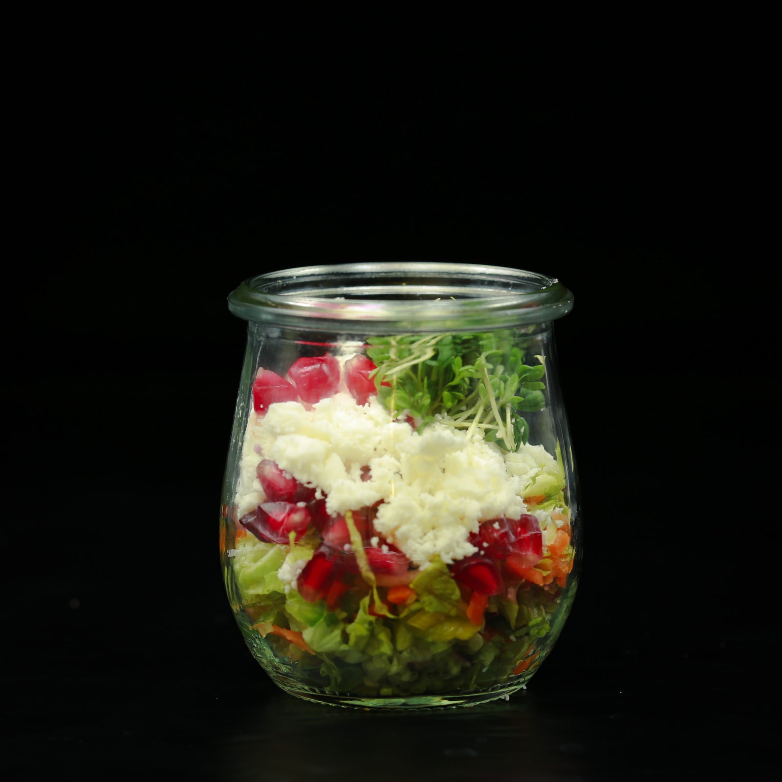 Frühlingssalat l Feta l Granatapfel