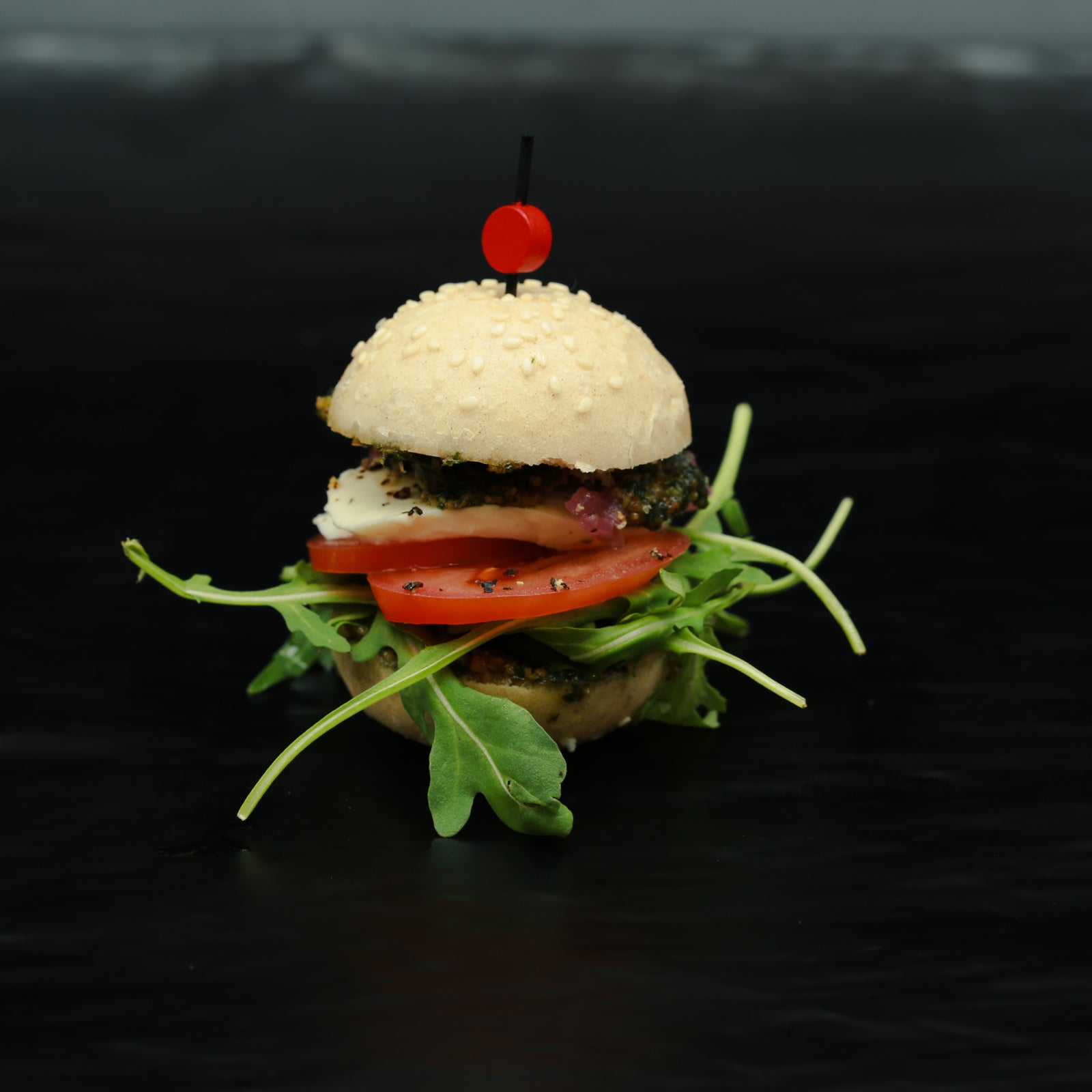 Mini Burger Caprese