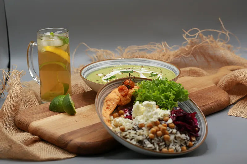 Core & Glow Bowl, Suppe und Drink für gesundes Business Catering in Düsseldorf