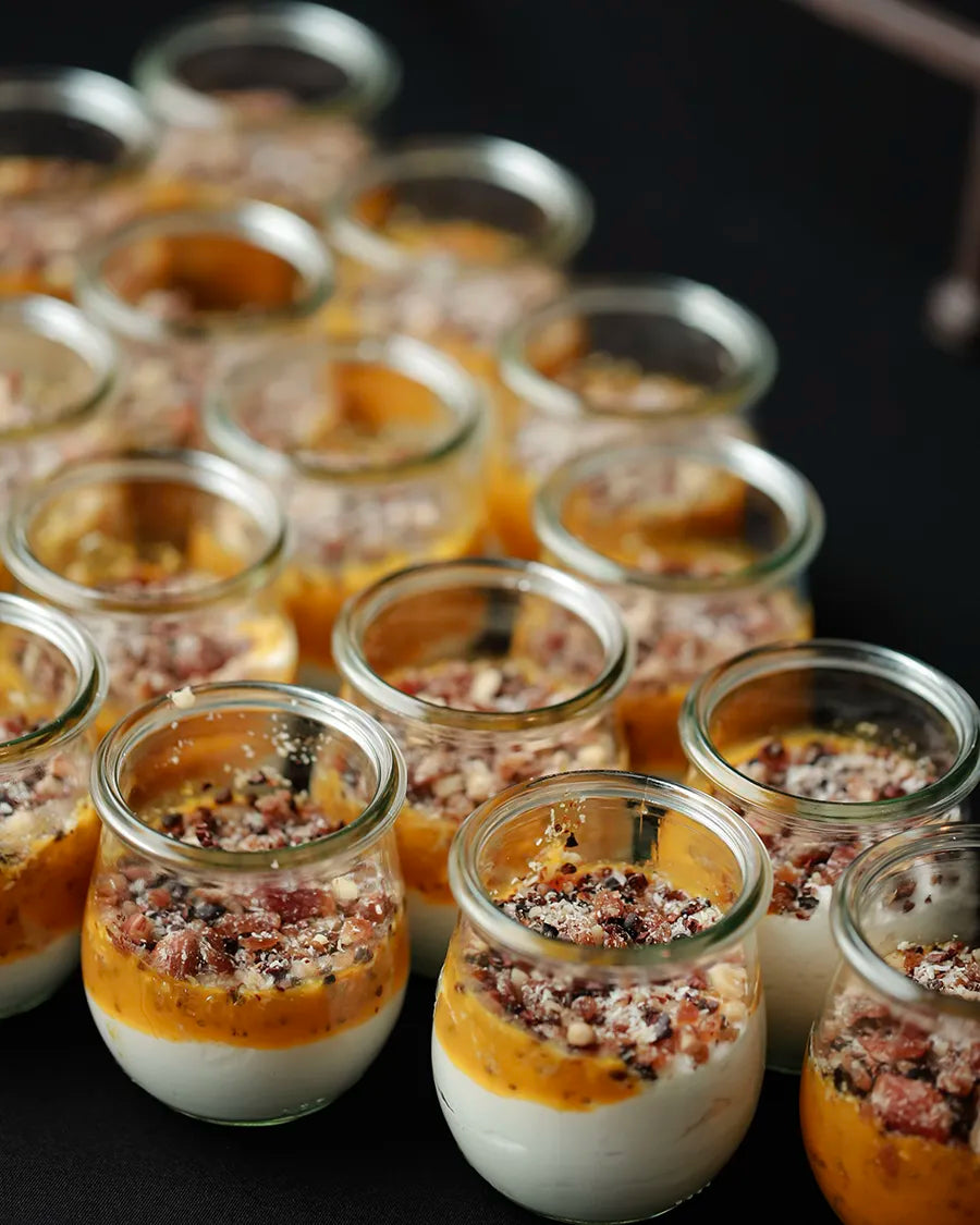 Desserts im Glas für Fingerfood Catering in Düsseldorf